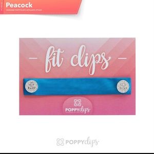 Peacock Fit Clips Poppy Clips